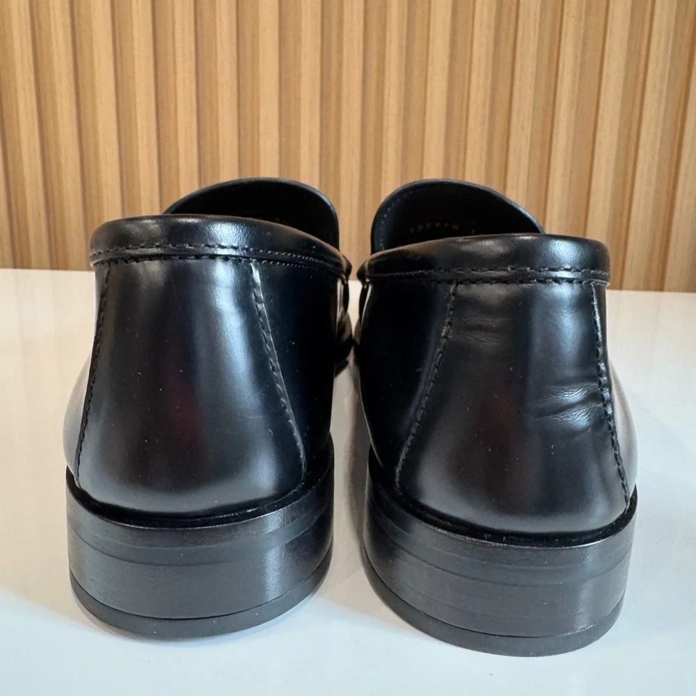 PRADA Brushed leather loafers - Picture 9 of 16